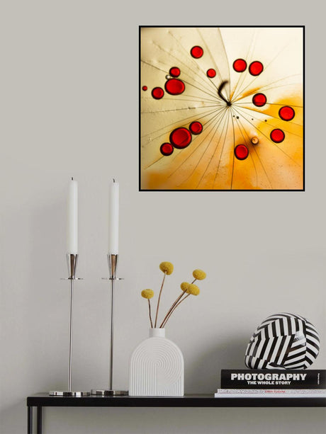 Power of the red Poster och Canvastavla