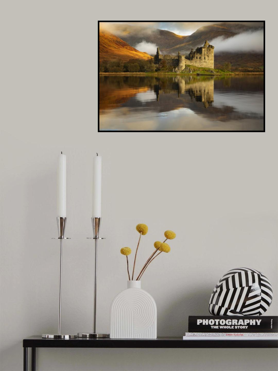 Kilchurn Castle Poster och Canvastavla