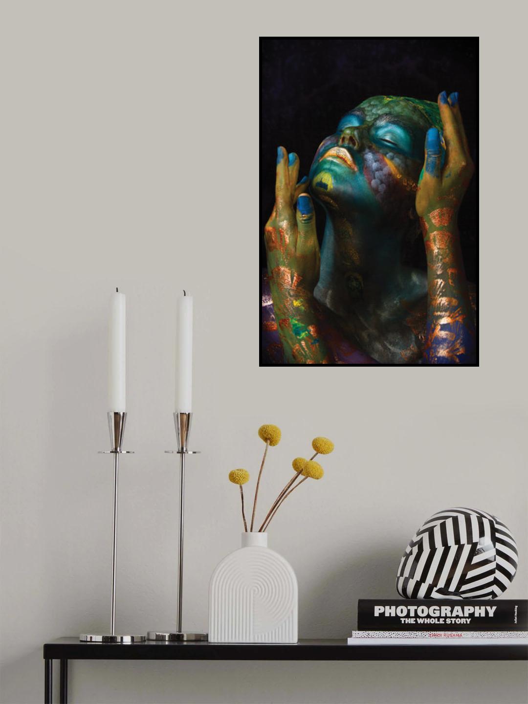 Fish &amp; Oil Poster och Canvastavla