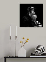 The Man With The Beard Poster och Canvastavla