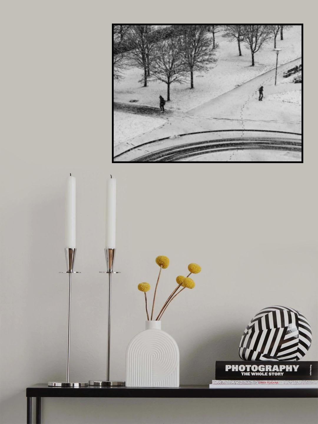 Under the snowfall Poster och Canvastavla