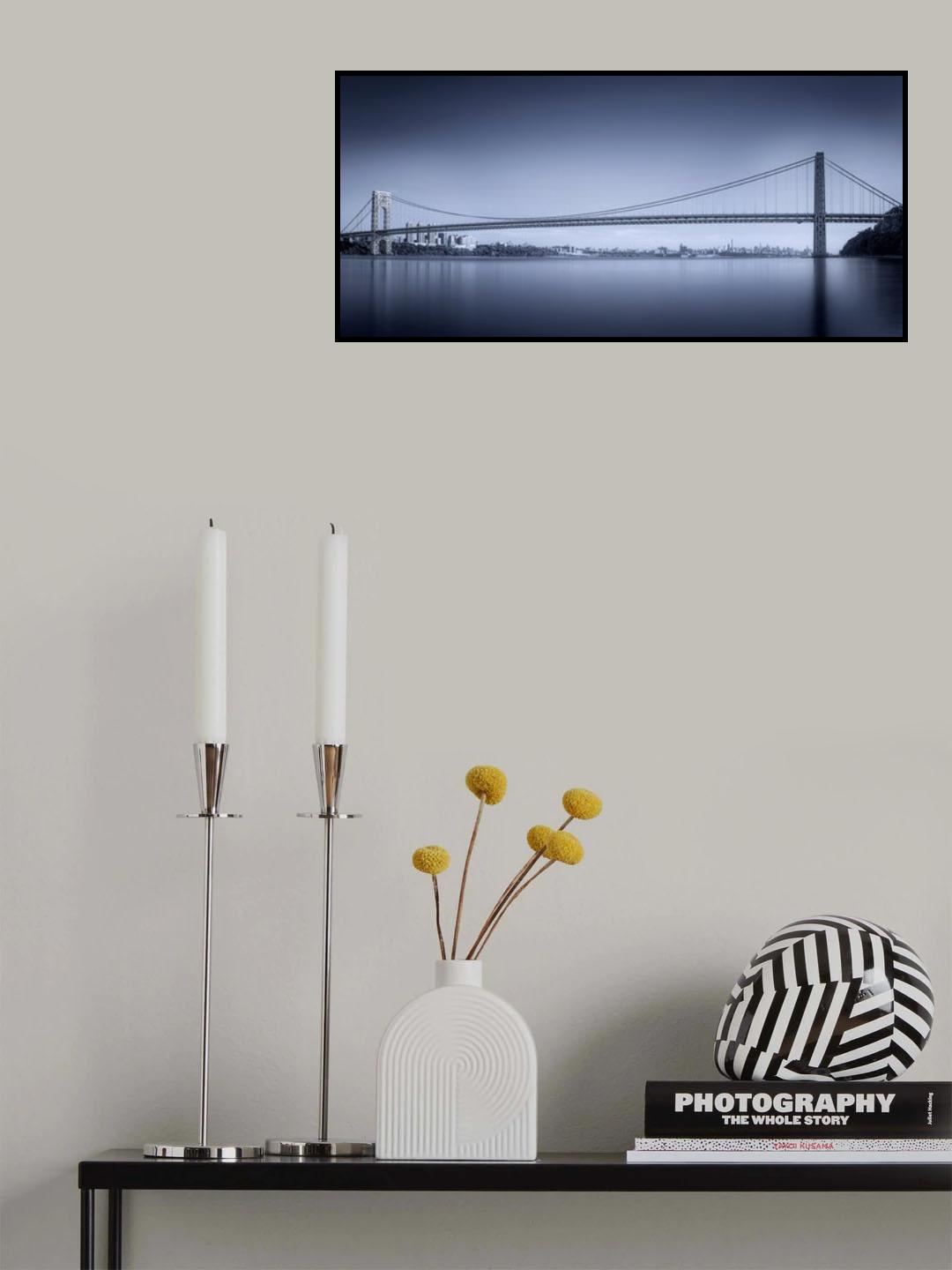 george washington bridge Poster och Canvastavla