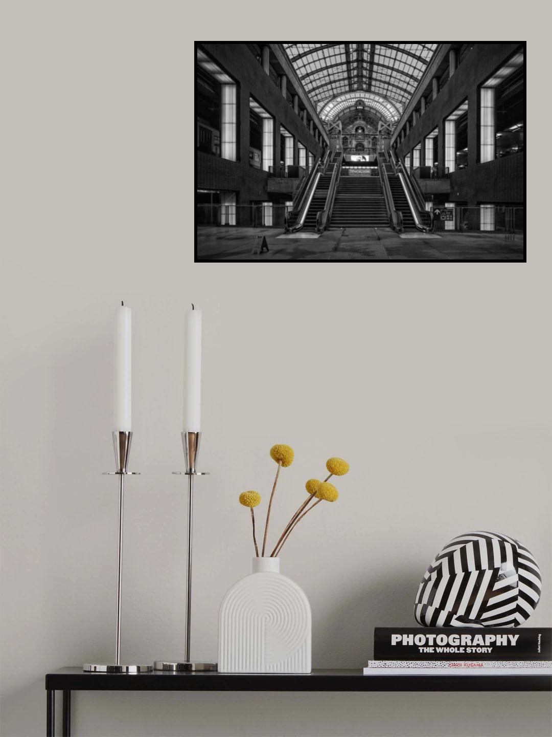 The railway cathedral Poster och Canvastavla
