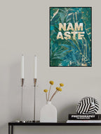 Namaste typography Poster och Canvastavla