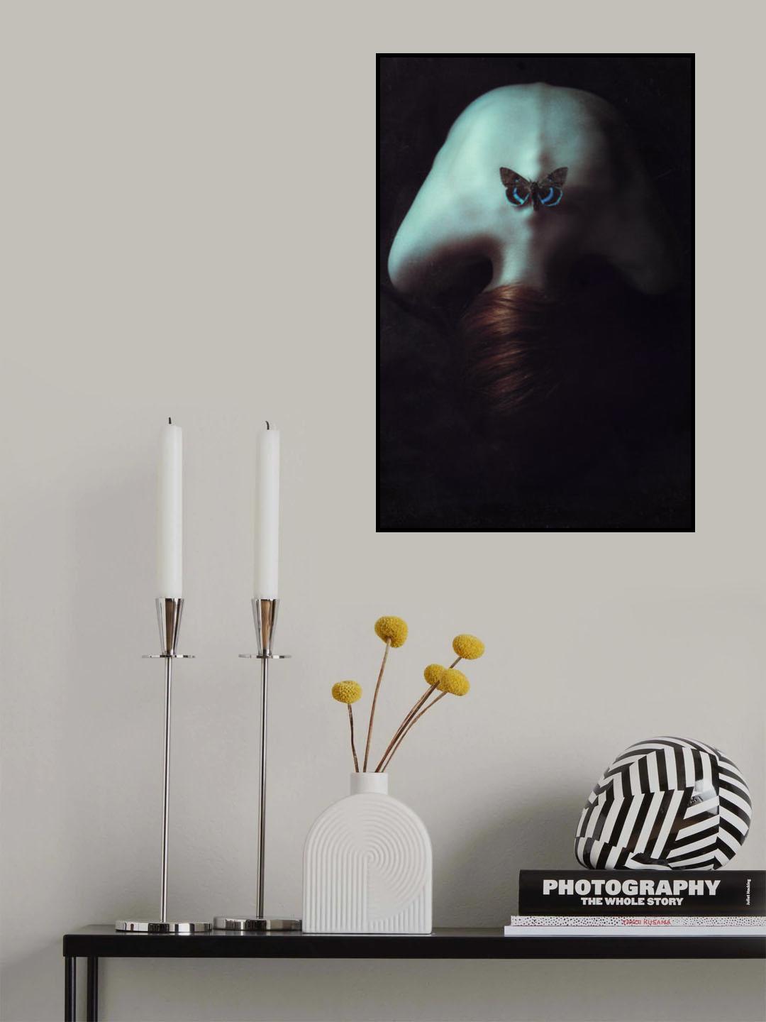 Moth Poster och Canvastavla