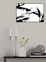 Feathery Streak Poster och Canvastavla