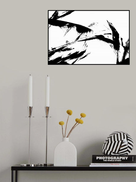 Feathery Streak Poster och Canvastavla