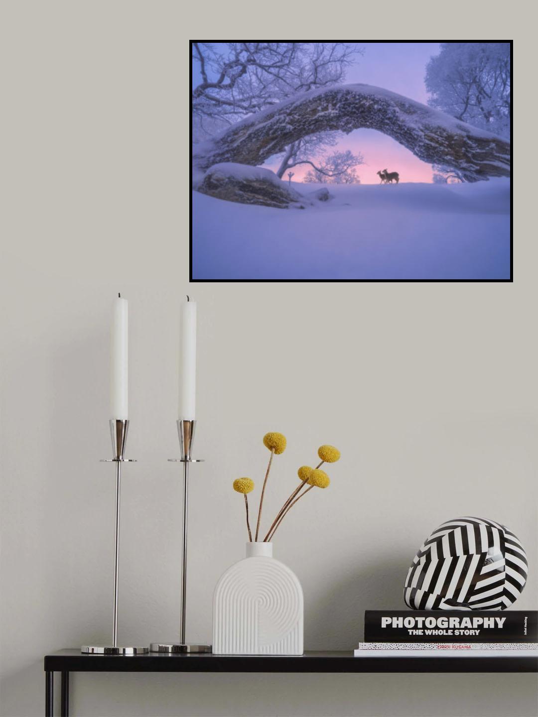 北方的早晨 Poster och Canvastavla