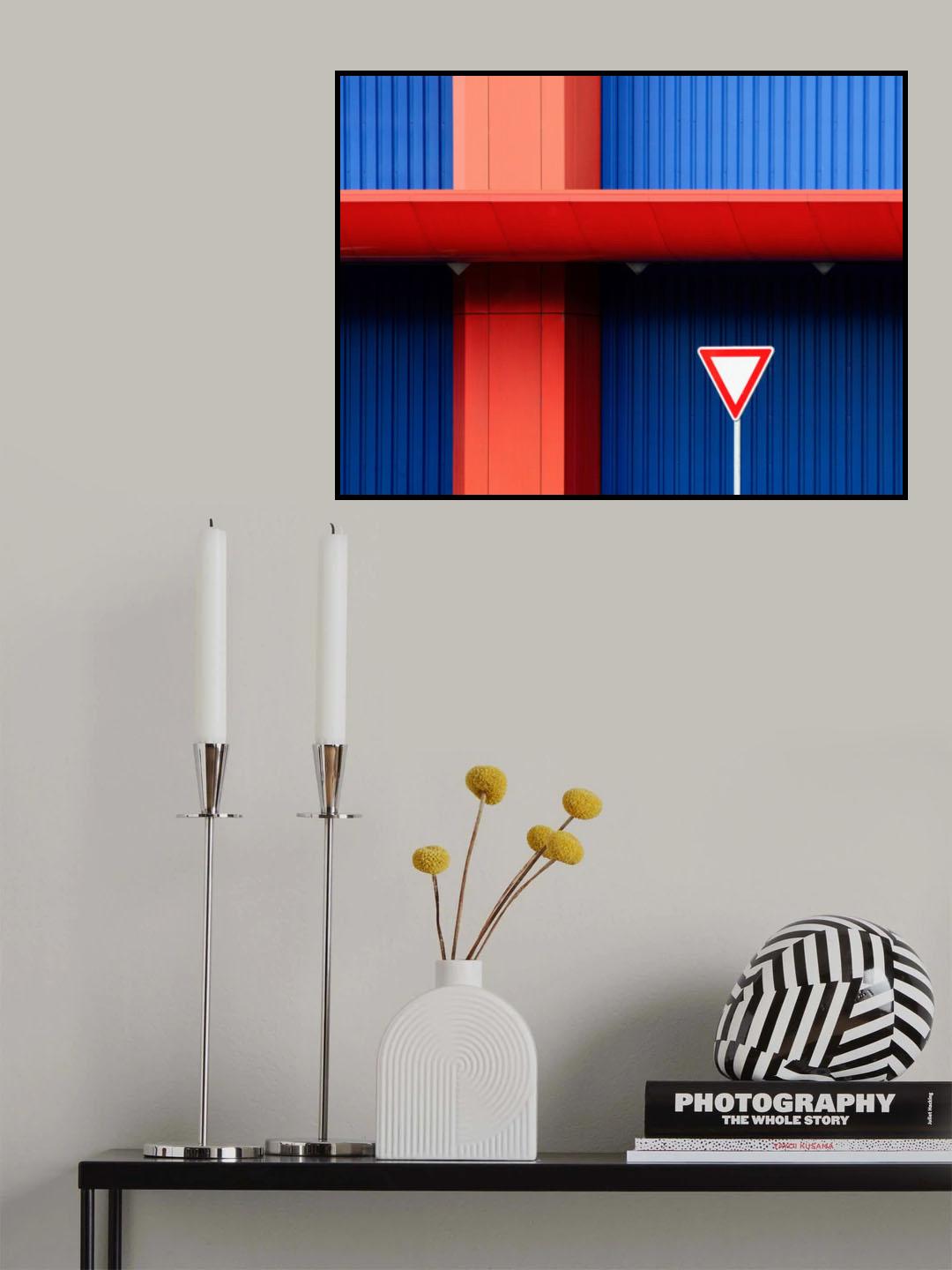 Crossroad Poster och Canvastavla