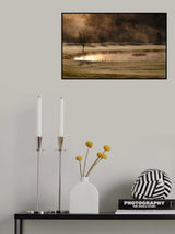 Gold and copper Poster och Canvastavla