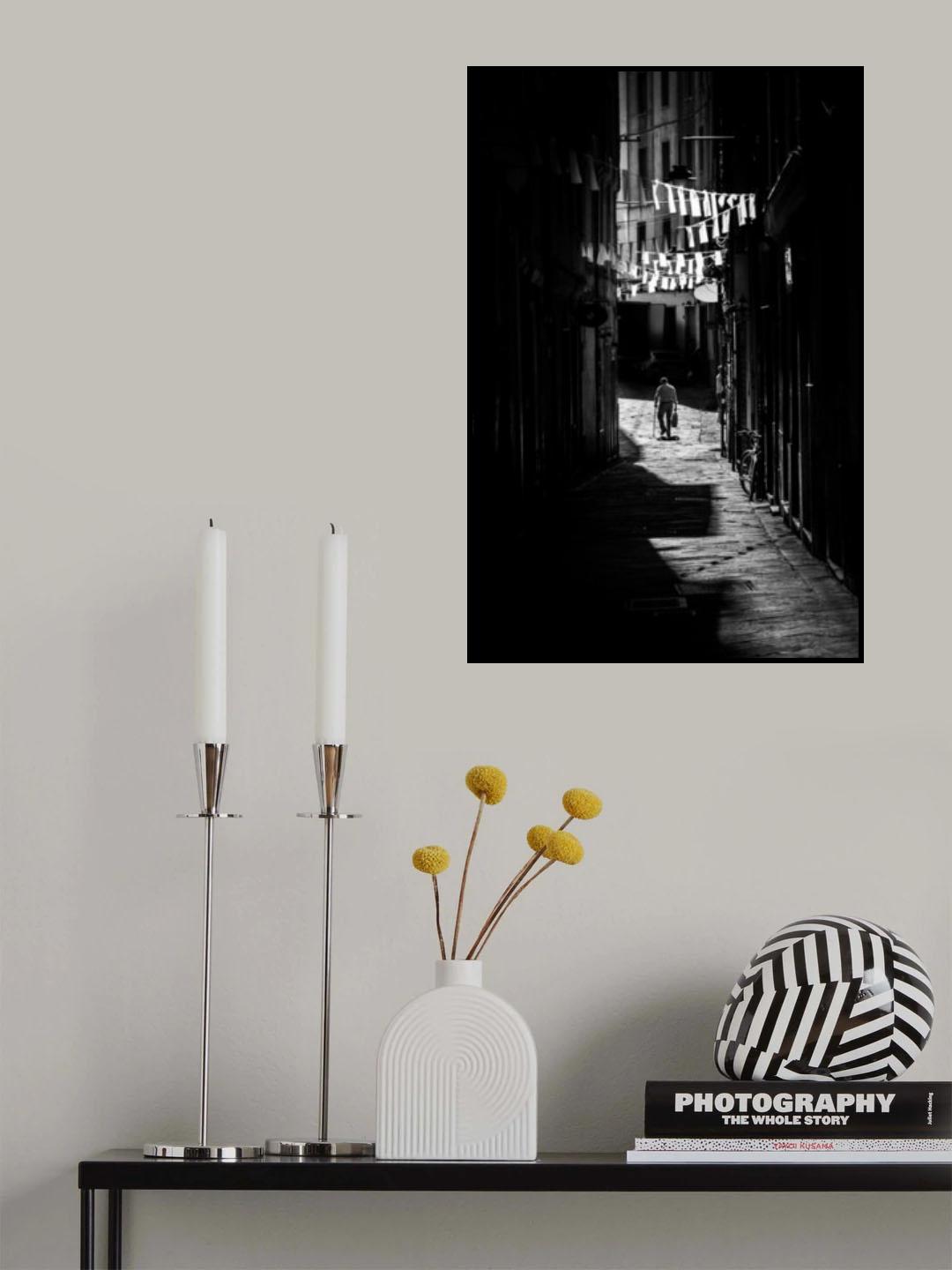 The Back Alley. Poster och Canvastavla