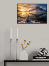 The Tree and Mountain Poster och Canvastavla