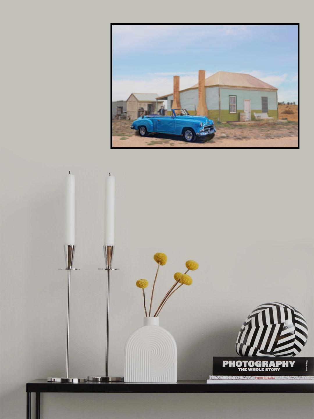 Outback Car Poster och Canvastavla