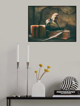 still life with a wooden horse Poster och Canvastavla