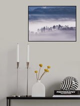 Foggy morning Poster och Canvastavla