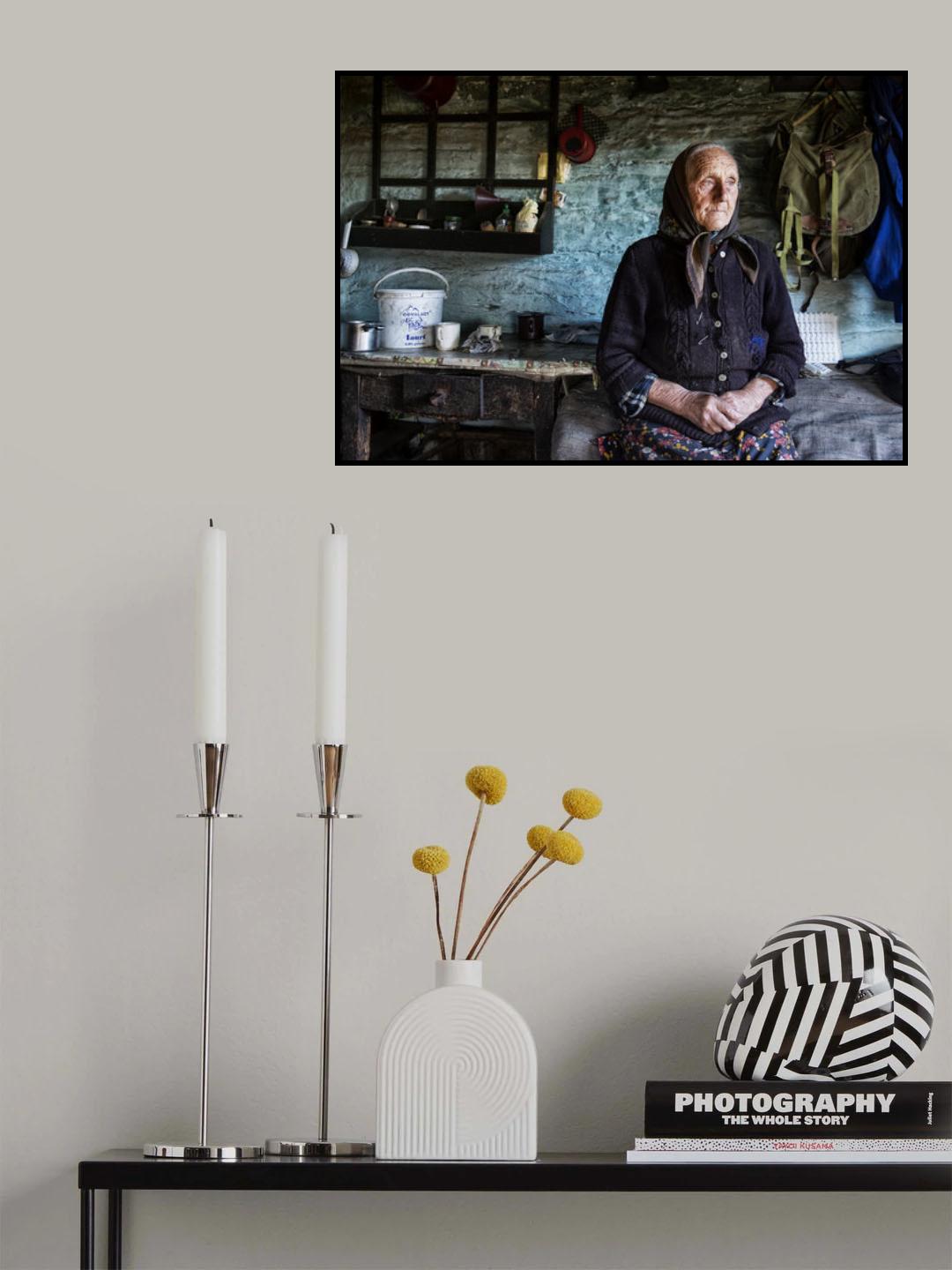 Looking back Poster och Canvastavla