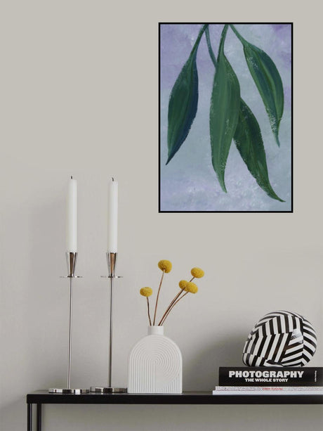 Sulio cascading leaves Poster och Canvastavla