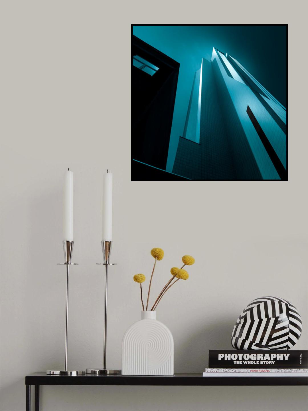 Atlas Tower Warsaw 2 Poster och Canvastavla