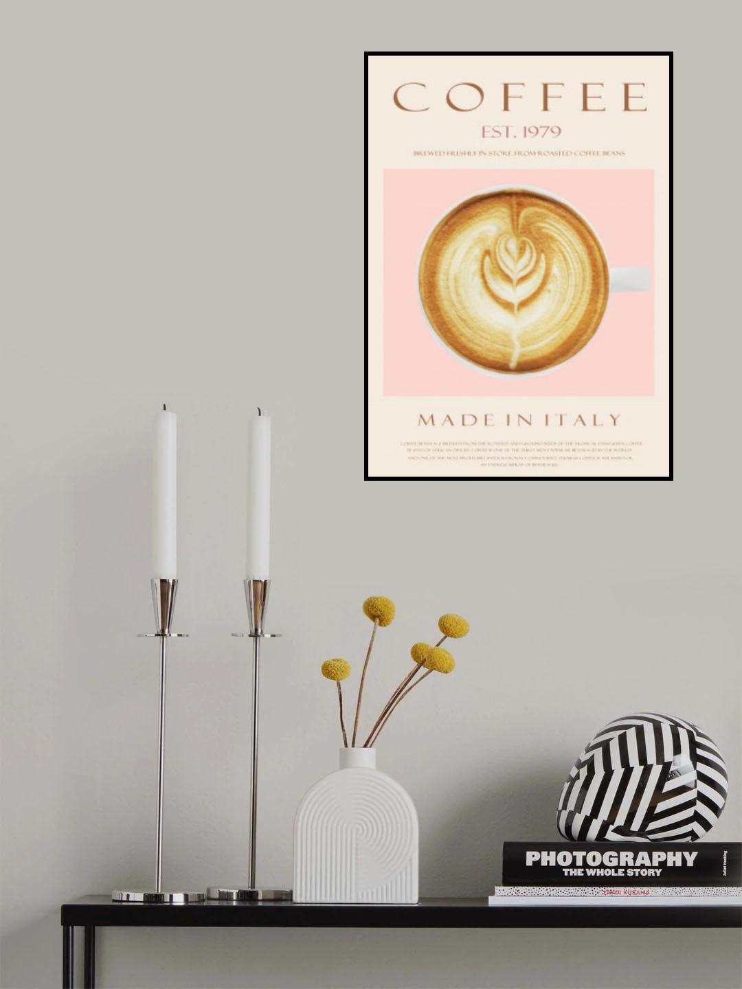Coffee Est. 1979 Poster och Canvastavla