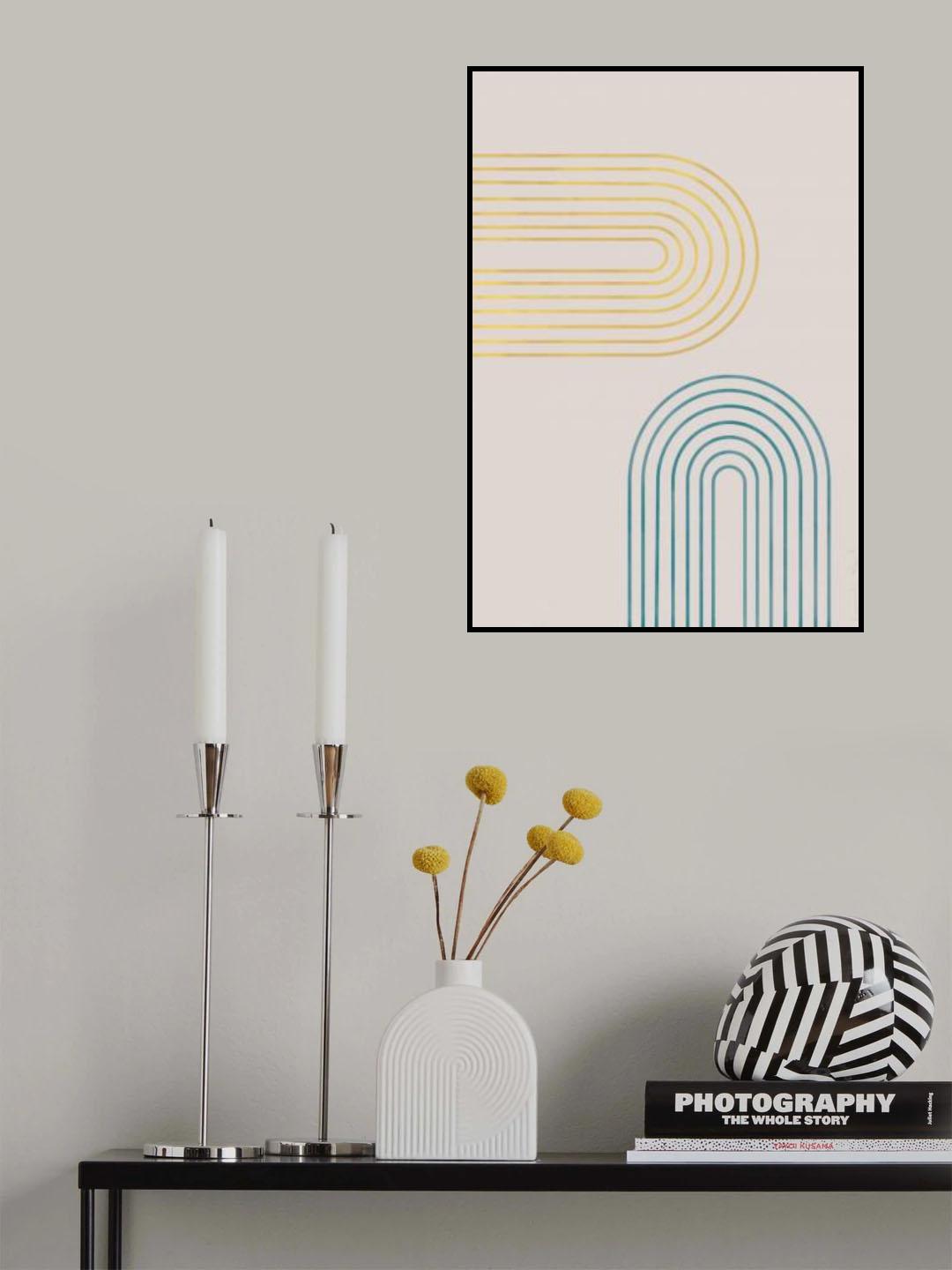 Archs in Spring Poster och Canvastavla
