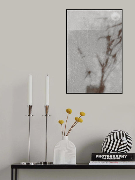 Botanical silhouette Poster och Canvastavla