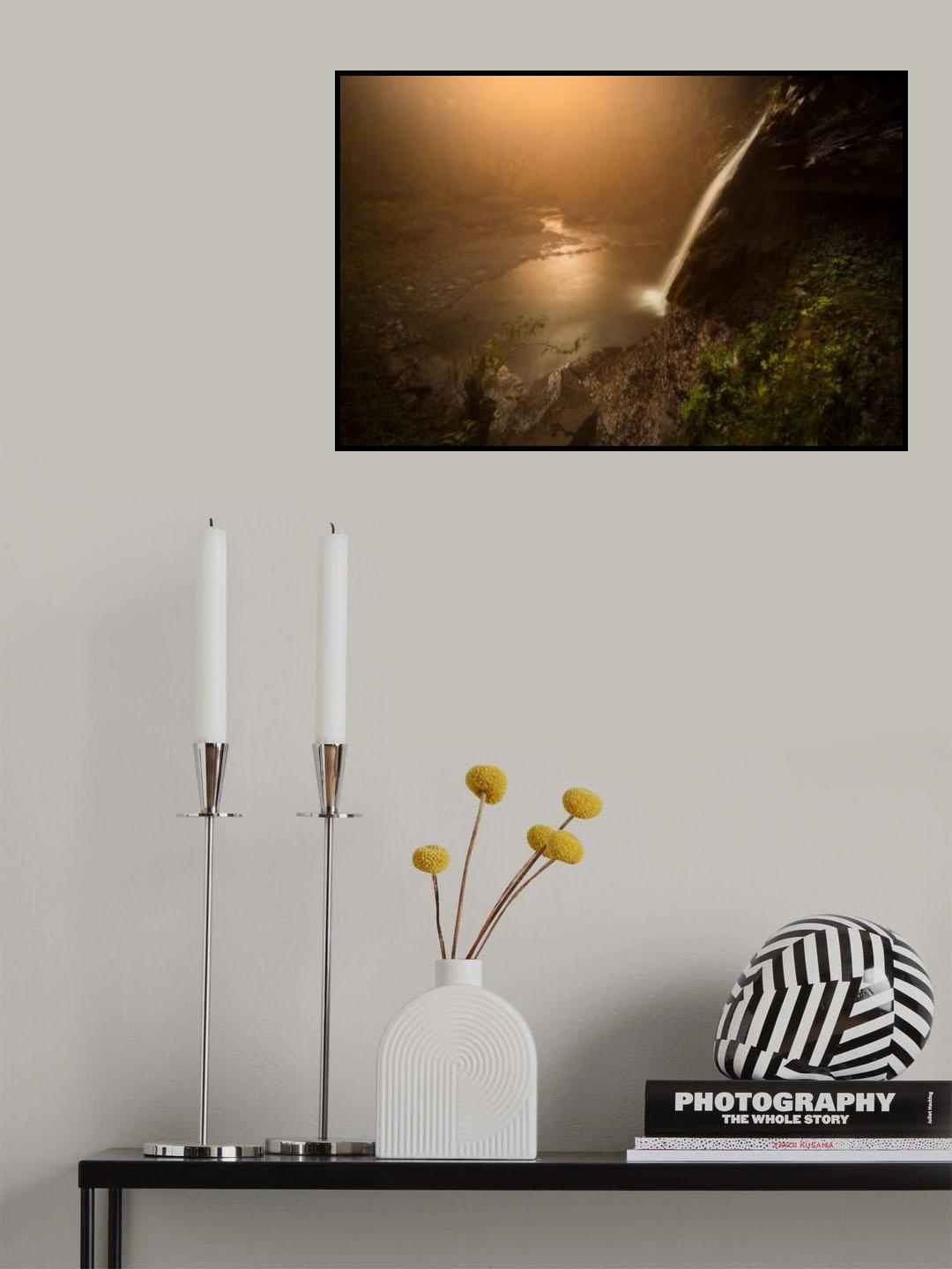 Walking into Eden Garden Poster och Canvastavla