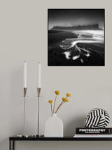 Mt Vestrahorn Hidden by Fog Poster och Canvastavla