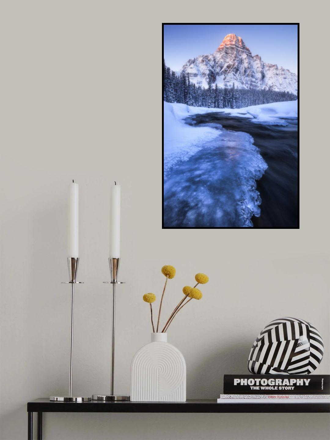 Winter in the Rockies Poster och Canvastavla