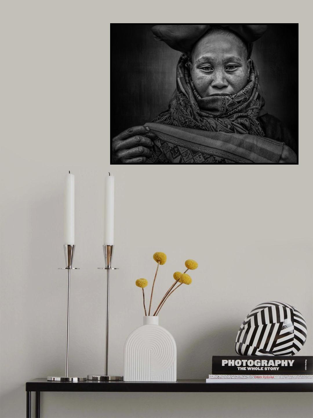 Hmong women,SAPA,Vietnam Poster och Canvastavla