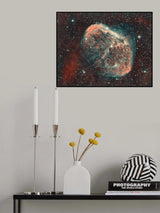 Crescent Nebula Poster och Canvastavla