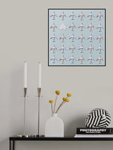 Paper plane Poster och Canvastavla