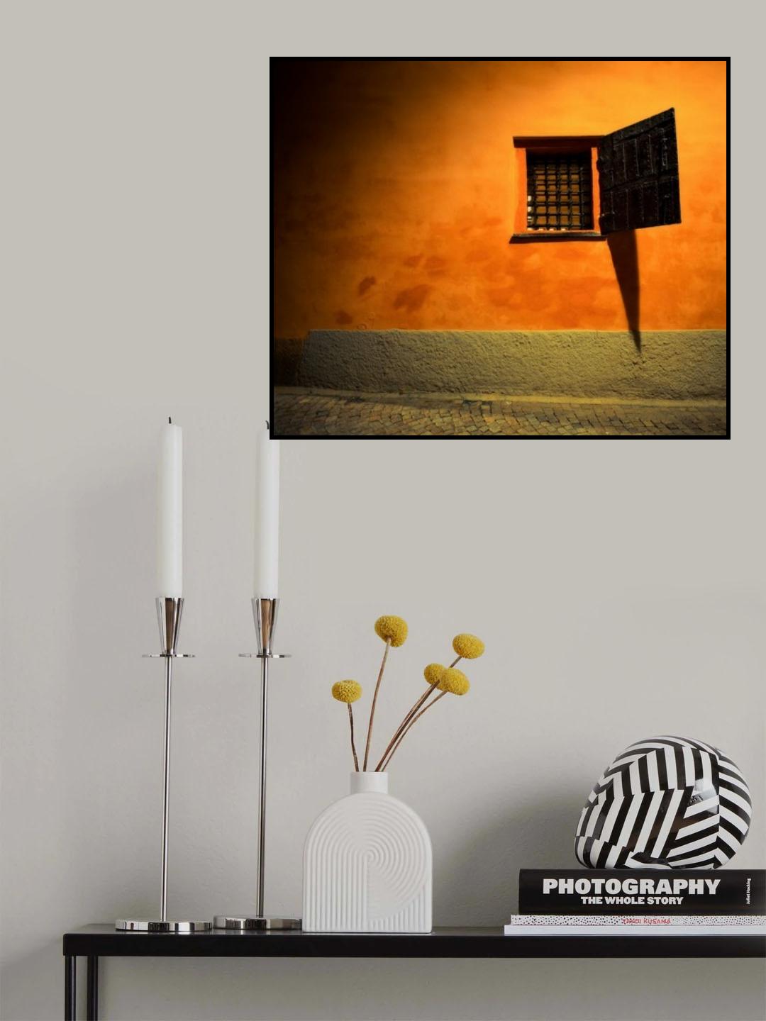 Behind bars Poster och Canvastavla