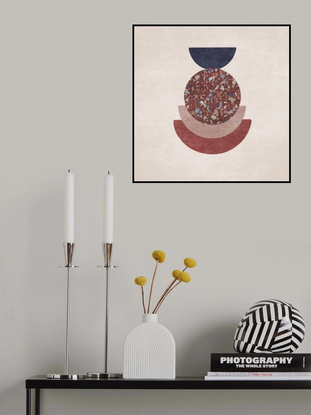 Terazzo 3 Poster och Canvastavla