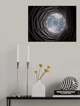 Asymmetric Spiral Beauty Poster och Canvastavla