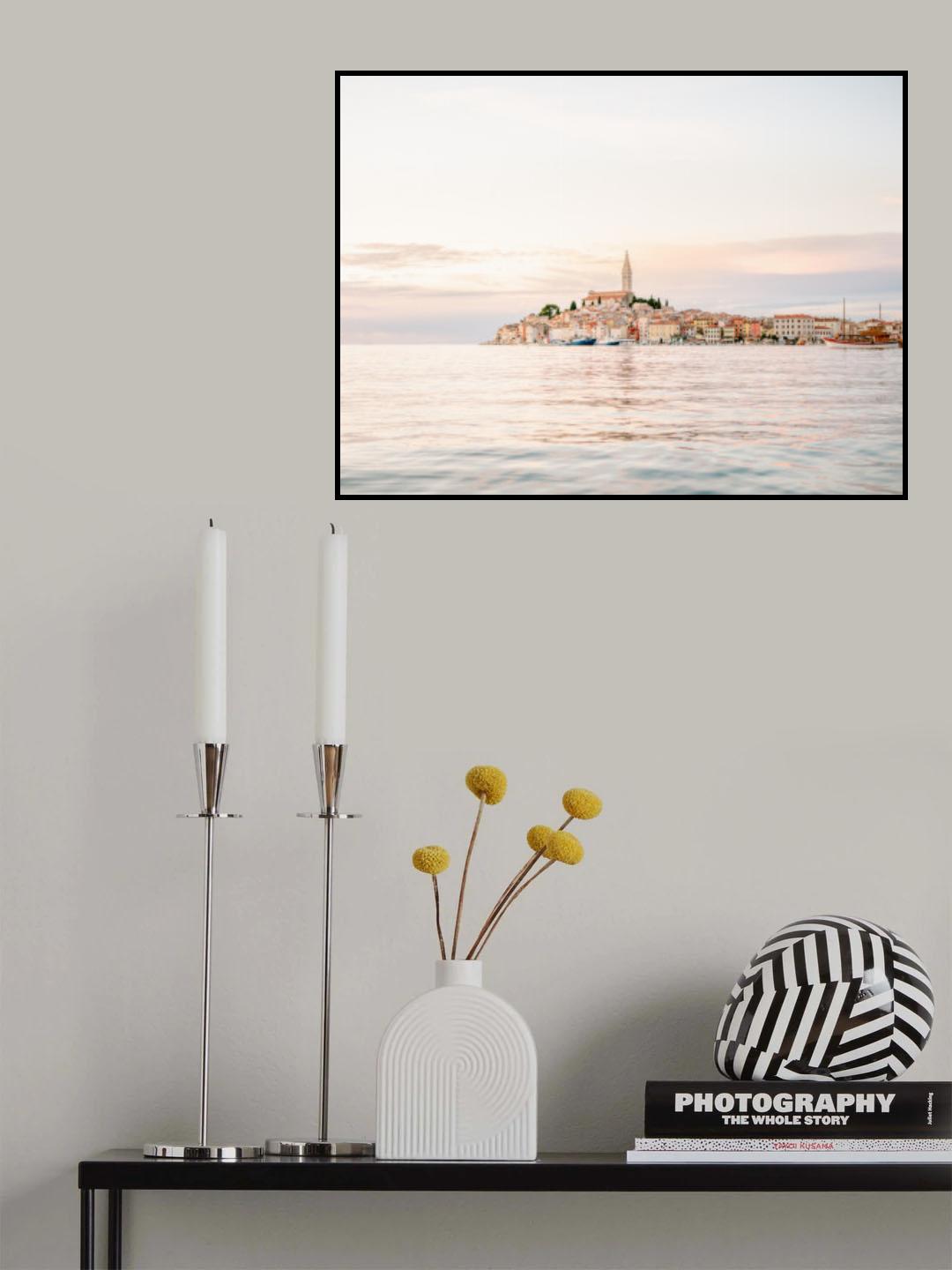 Rovinj sunset II Poster och Canvastavla