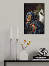 The old worker Poster och Canvastavla