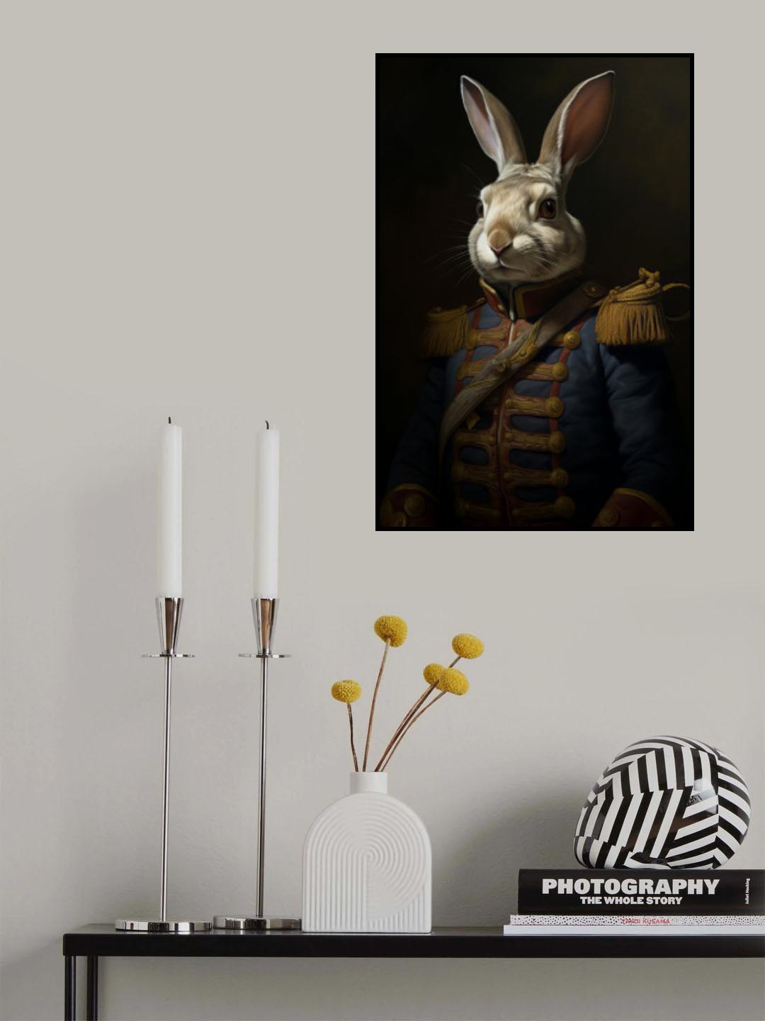 Rabbit In Costume 1 Poster och Canvastavla