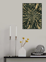Sb 24 Blue Gold Poster och Canvastavla
