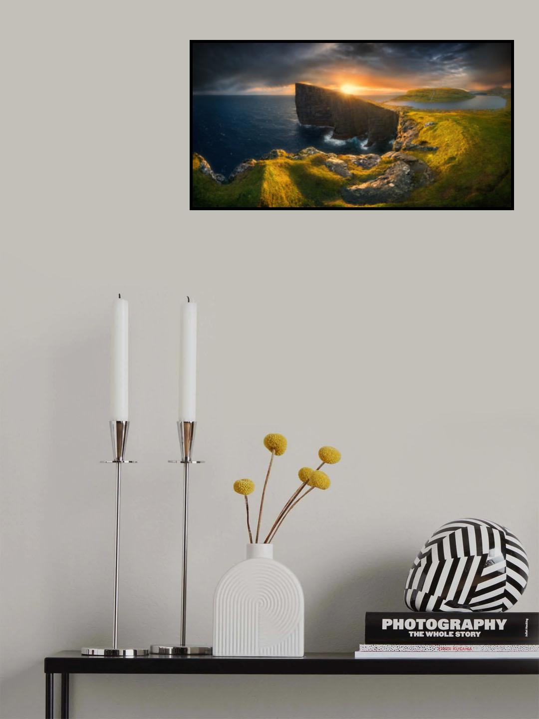 Cliffs... Poster och Canvastavla