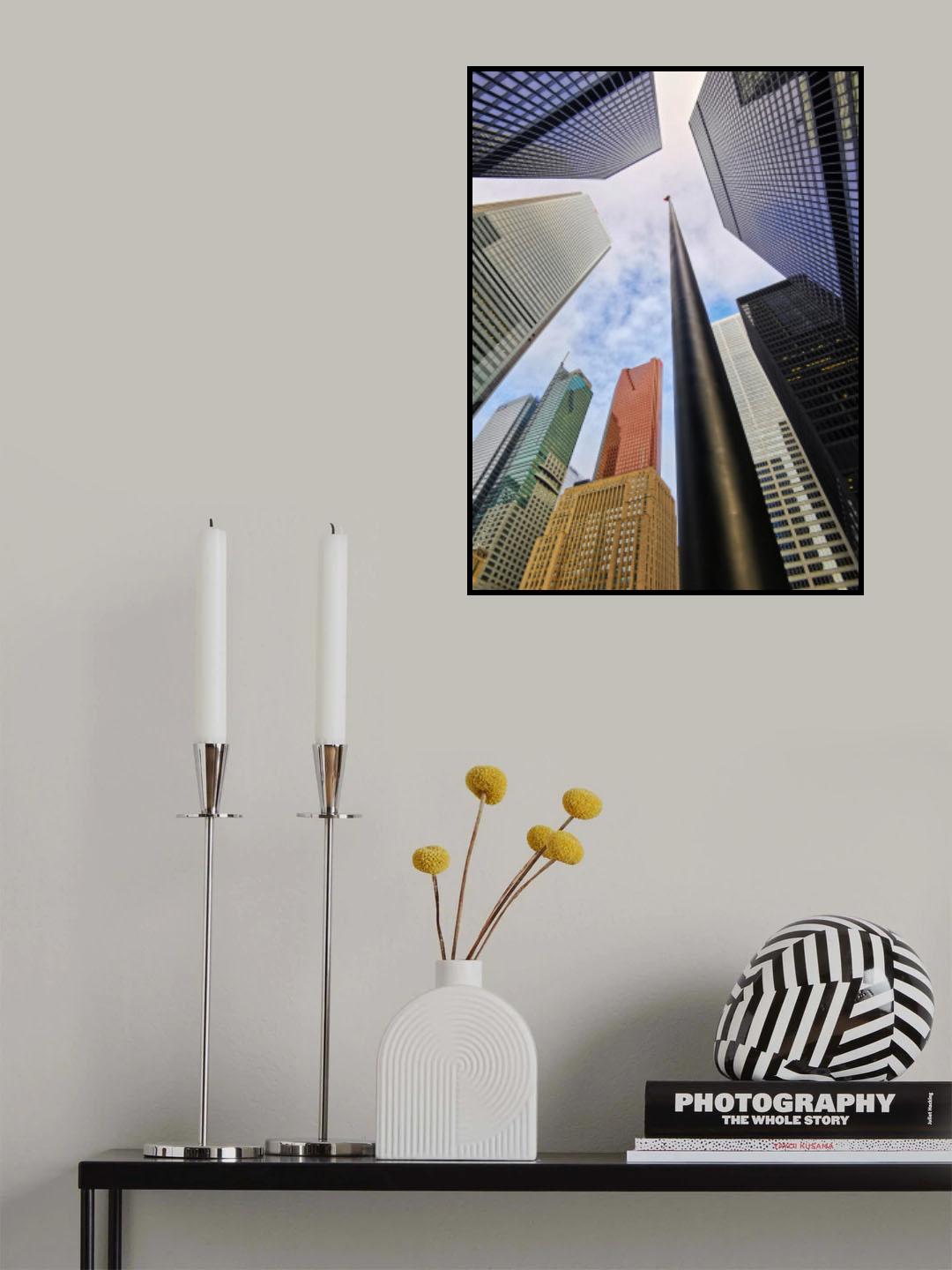 Skyscrapers Poster och Canvastavla