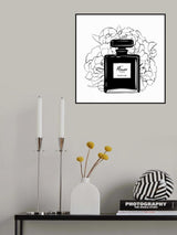 Flower Perfume Poster och Canvastavla
