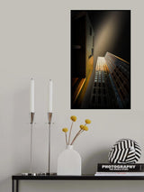 ... sunset in town Poster och Canvastavla