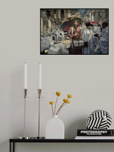 Holy Fire Ceremony, Jerusalem 2017 Poster och Canvastavla
