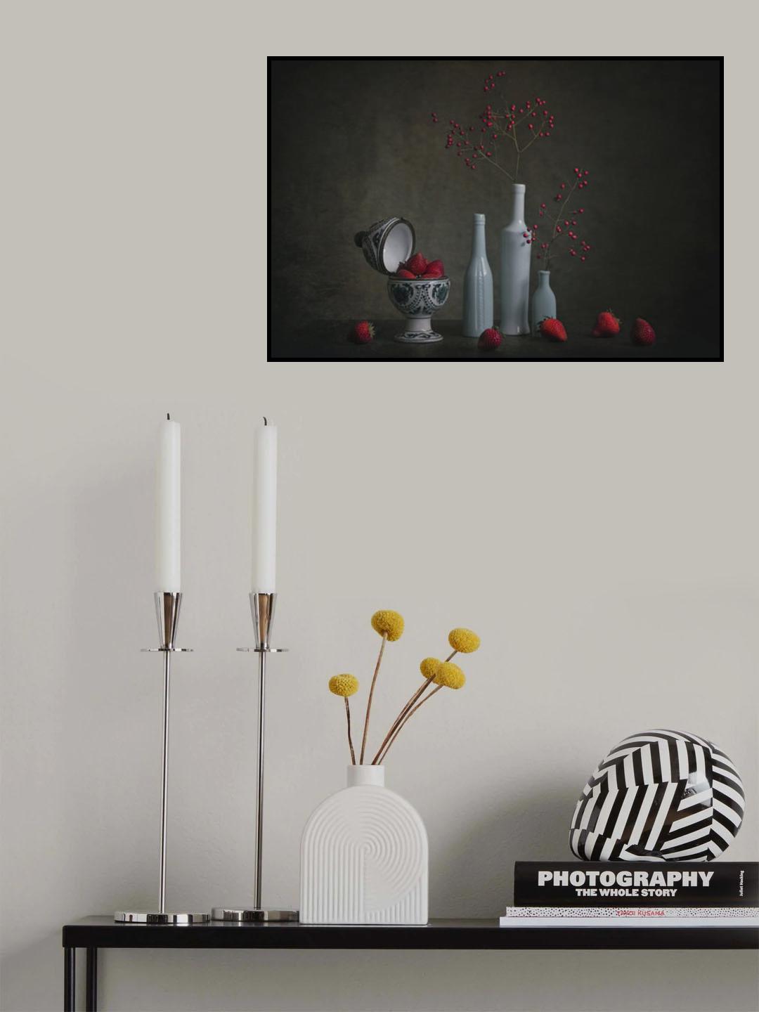 Strawberries Poster och Canvastavla