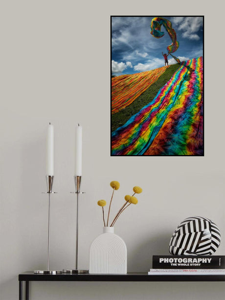 Let Me Colour the Sky Poster och Canvastavla
