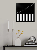 the man with the wooden walking stick Poster och Canvastavla