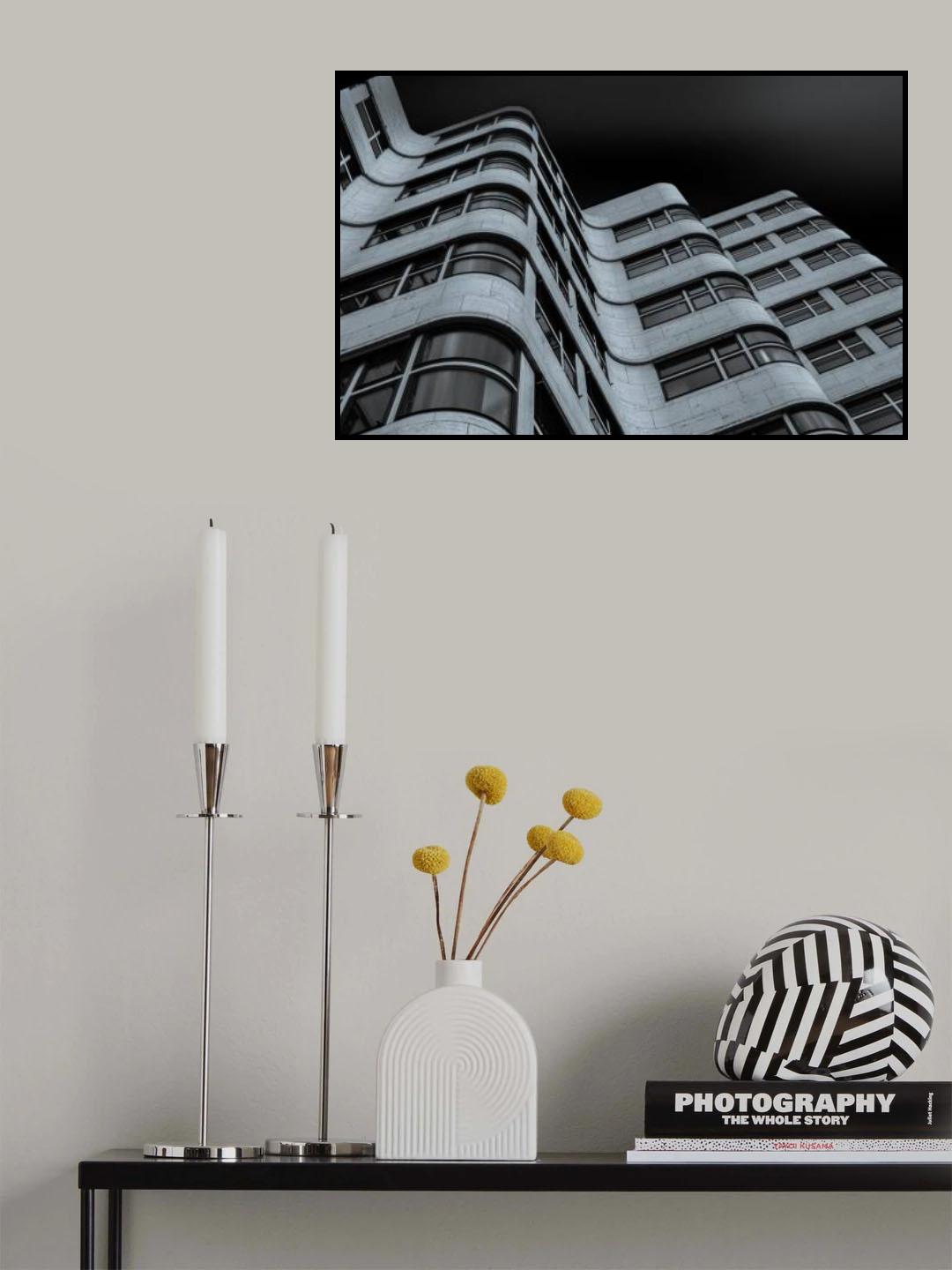 Shell-Building Poster och Canvastavla