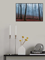 Misty Woods Poster och Canvastavla