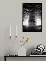 Nobody is waiting on the other side. Poster och Canvastavla