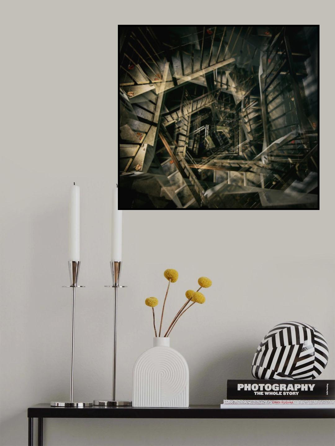 Hell Spiral Poster och Canvastavla